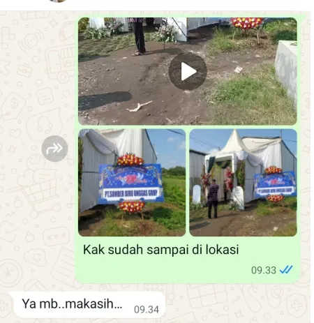 Pengiriman Karangan Bunga Tipar Raya Jambe